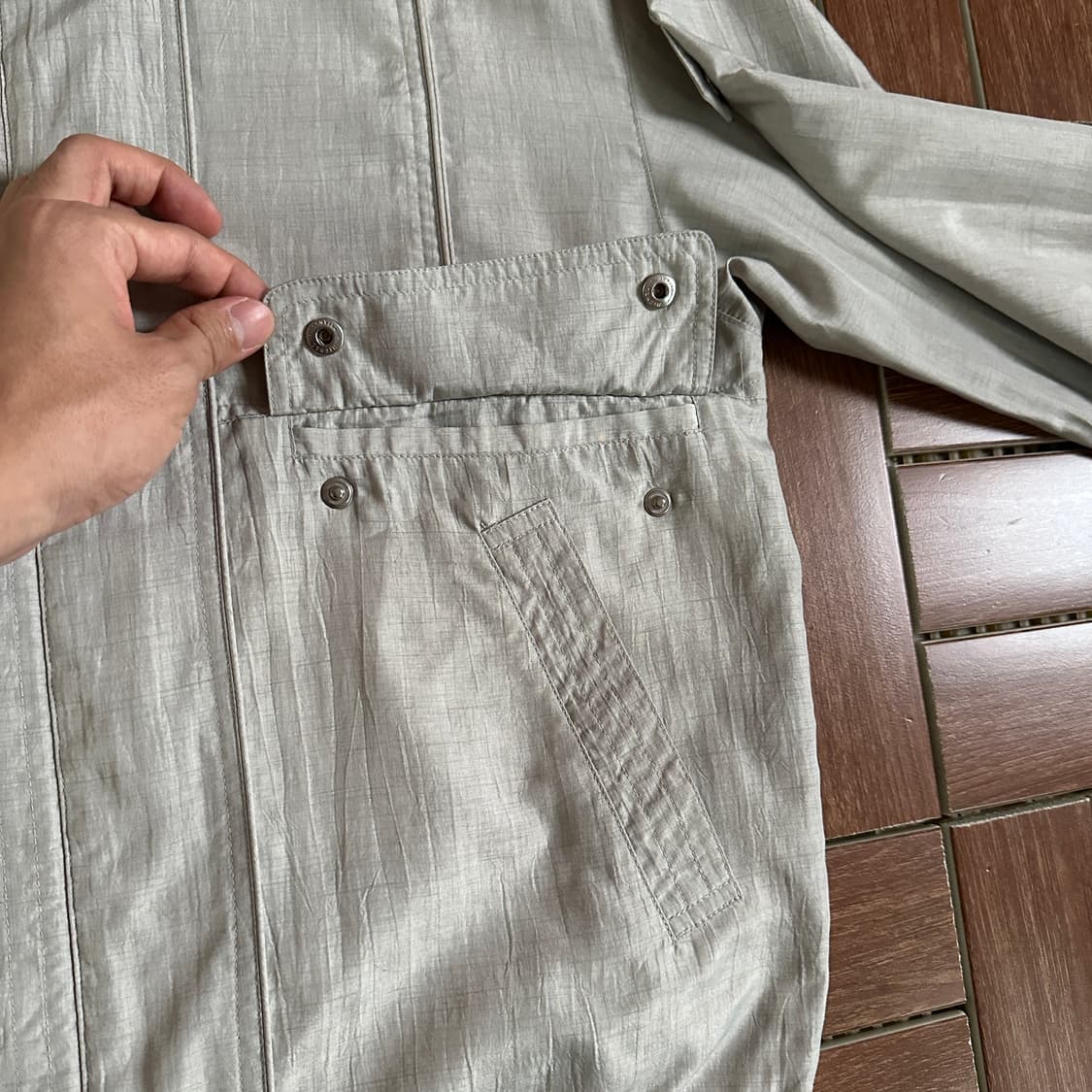 Crealy blouson bomber zip-up jacket 상품이미지6