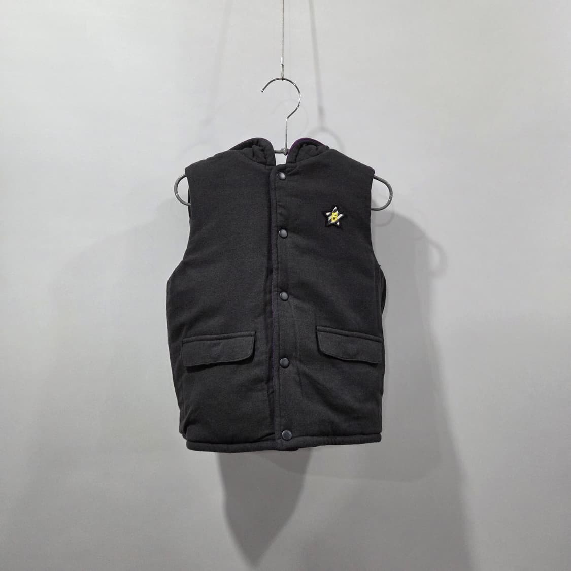 블루독 키즈 리버시블 니트 조끼패딩 100/15.8 상품이미지4