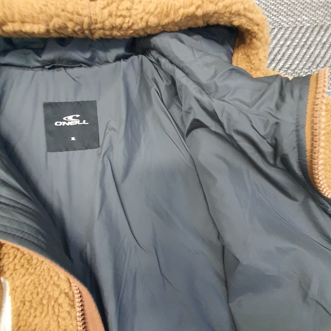 오닐 오버핏 플리츠 후드집업 자켓 남자105~110 상품이미지8