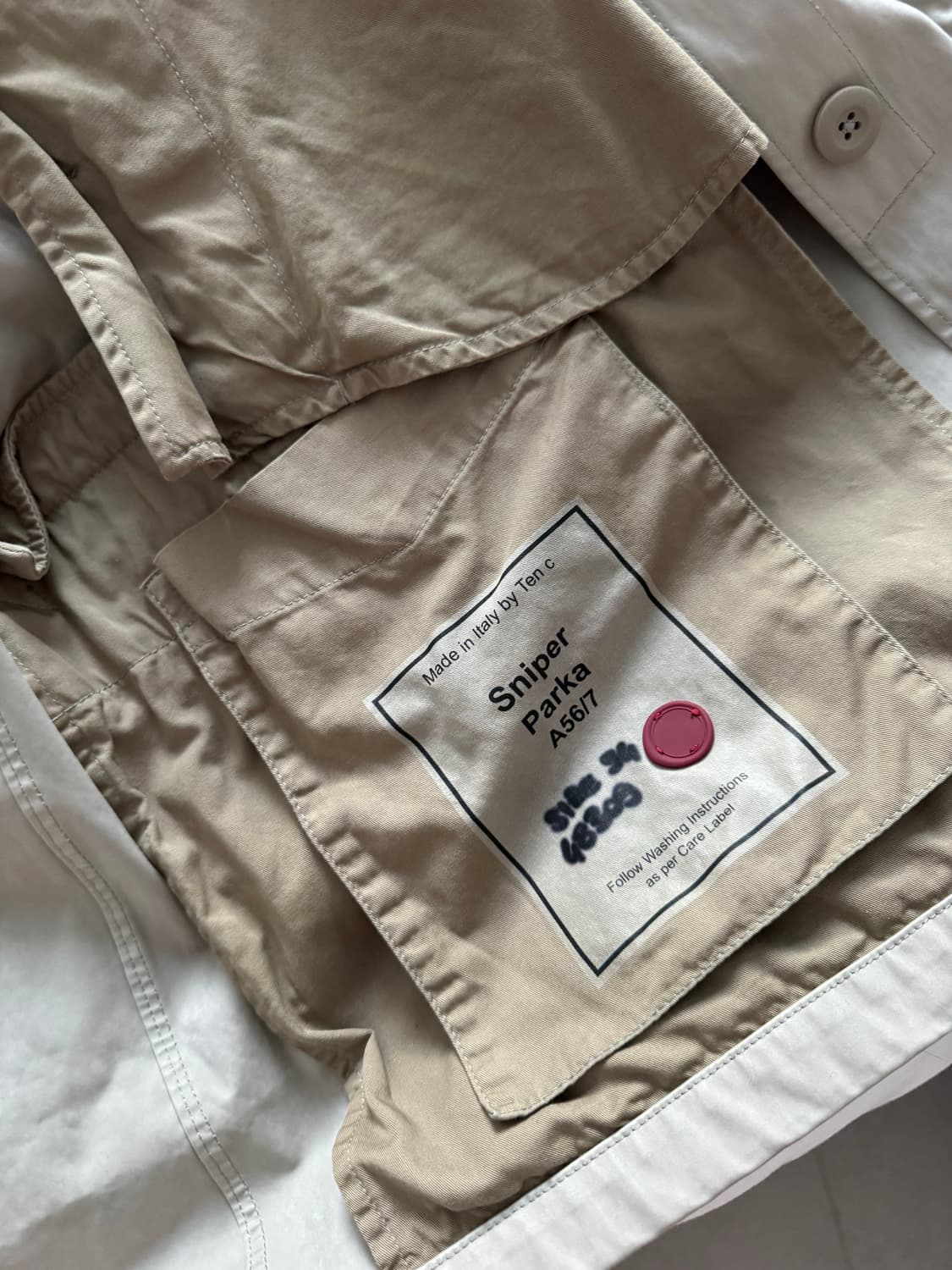 TenC 텐씨 OJJ 스나이퍼 파카 54(105-110) 상품이미지7