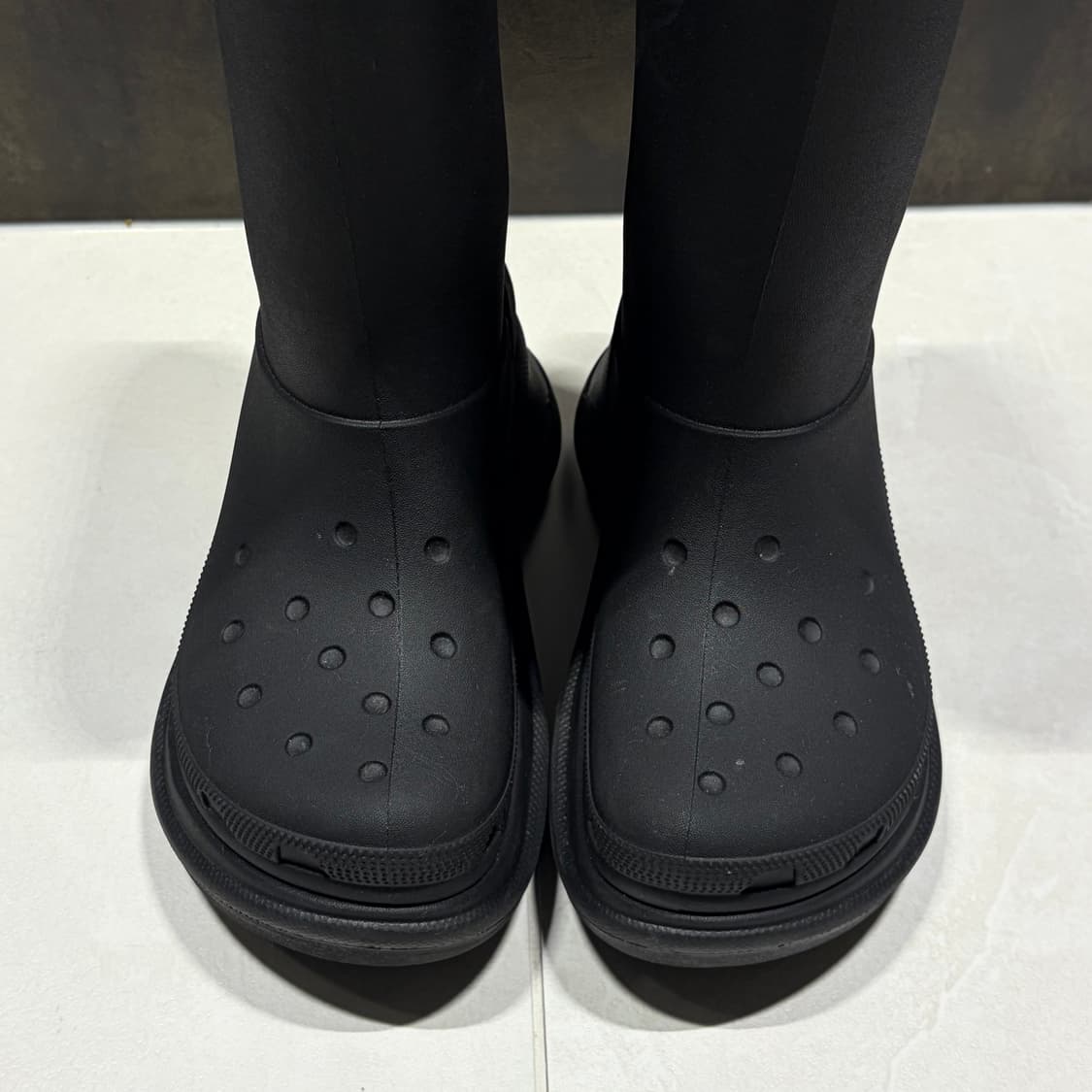 발렌시아가 크록스 레인부츠 36 상품이미지2