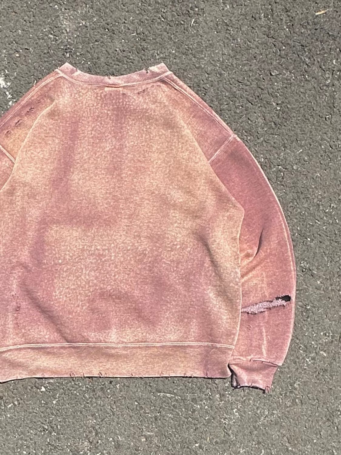  90‘s Russell Auburn Damage Fading Sweat 상품이미지10