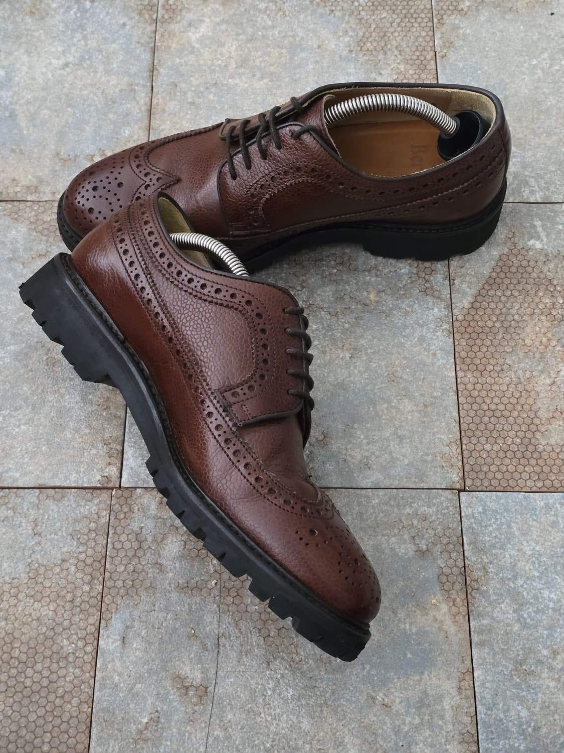 (250)버윅 4225 롱 윙팁 구두 상품이미지4