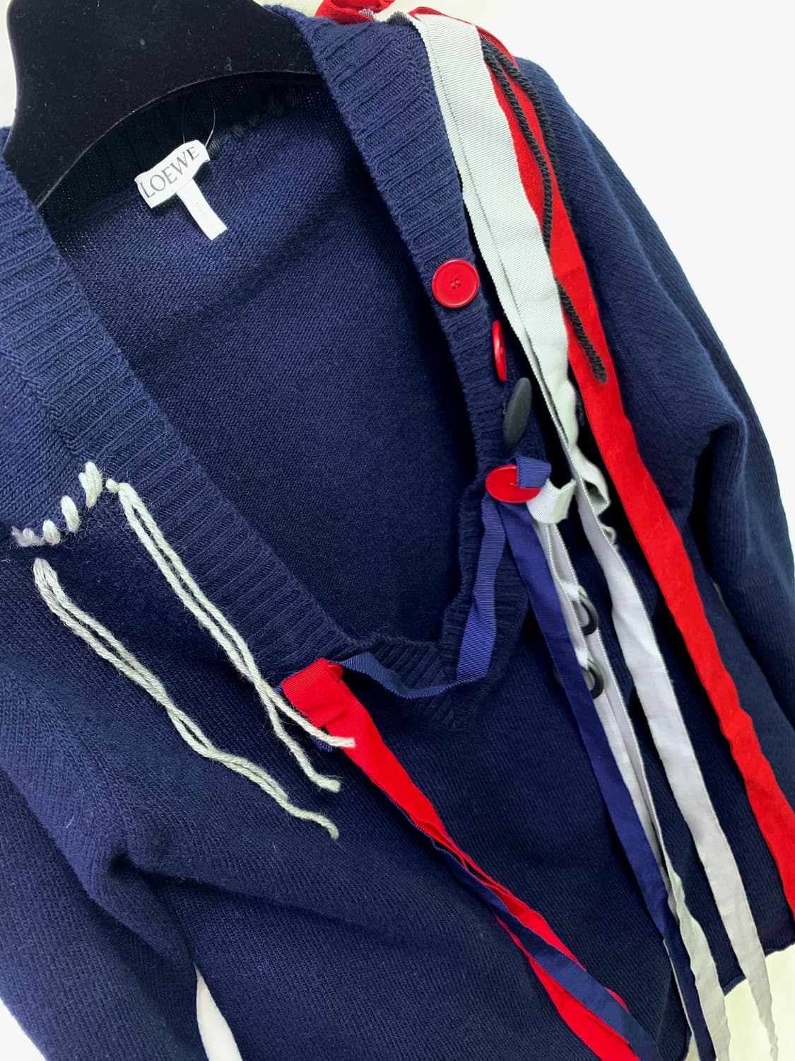 (새상품) 로에베 여성 니트 네이비  상품이미지1