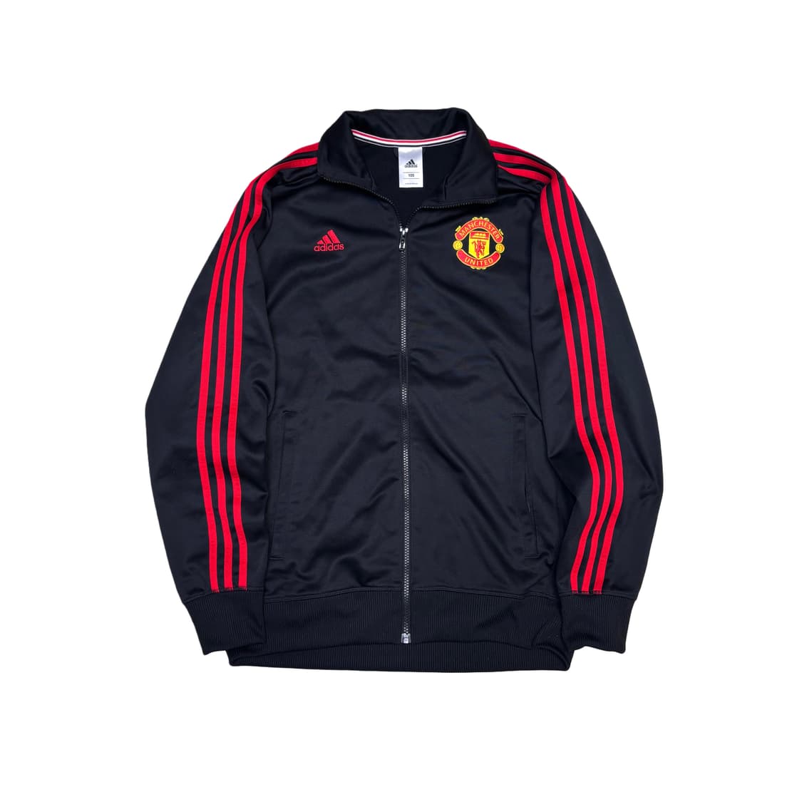 아디다스 맨유 맨체스터 유나이티드 져지 검빨 블랙 트랙탑 상품이미지1