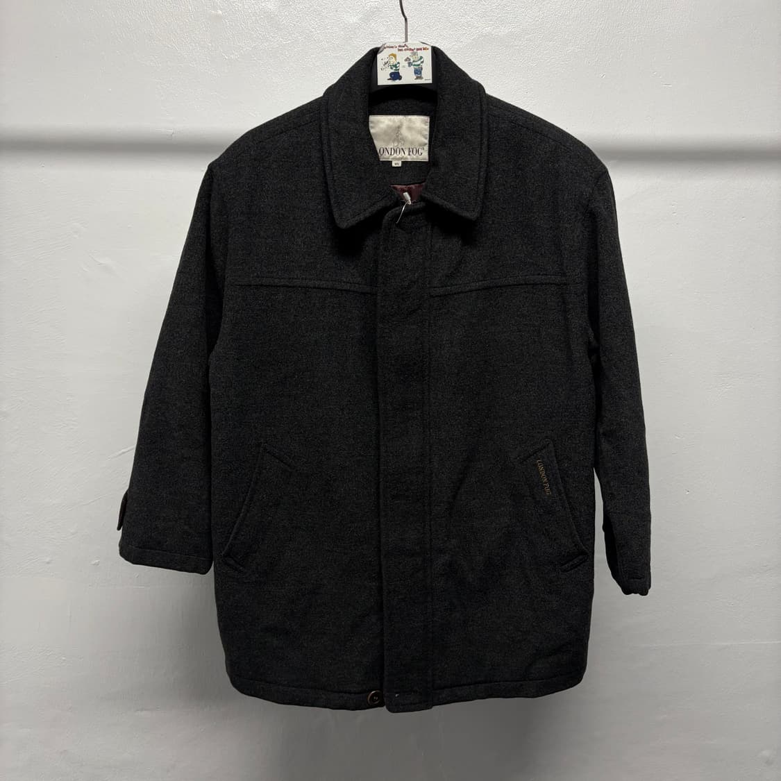 런던포그 울 코트 상품이미지1