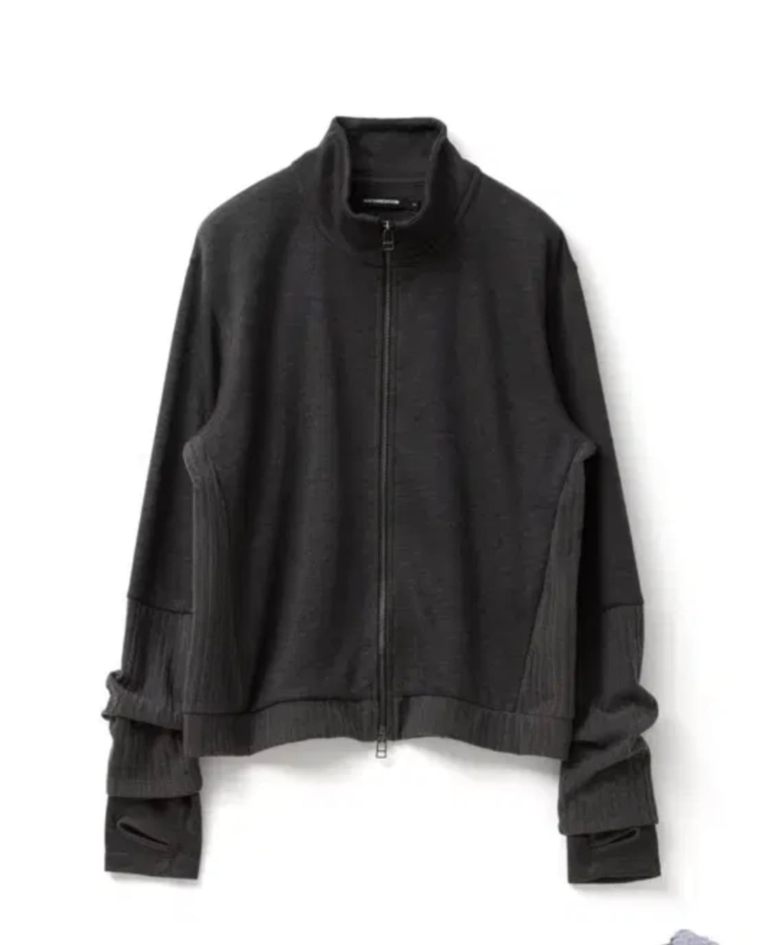 해칭룸 Double Sleeve Track Cardigan Dark Kh 상품이미지1