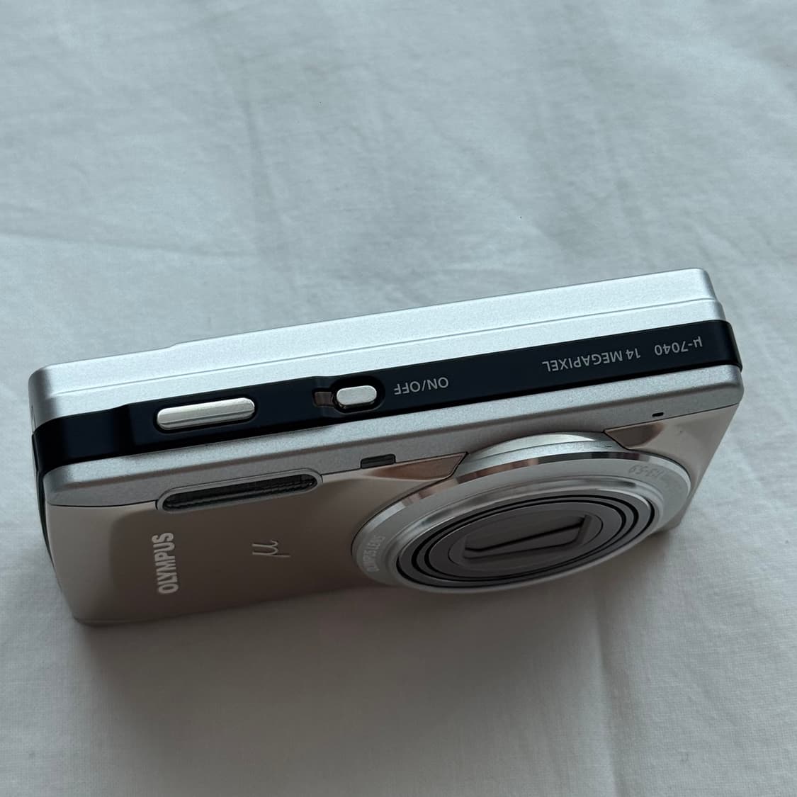 작례⭕️ 올림푸스 뮤 7040 Olympus 베이지 디카 디지털카메라 상품이미지4