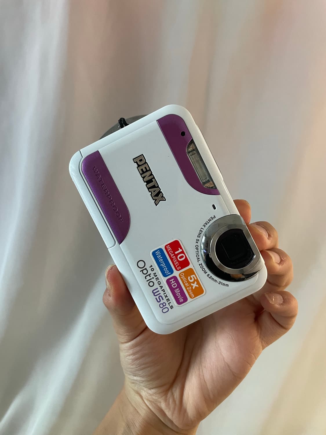 펜탁스 옵티오 WS80 Pentax Optio WS80 화이트&퍼플 상품이미지7