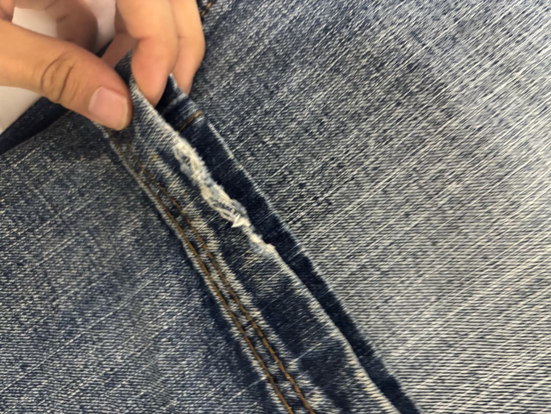 오리엔탈 자수 와이드 데님팬츠 상품이미지6