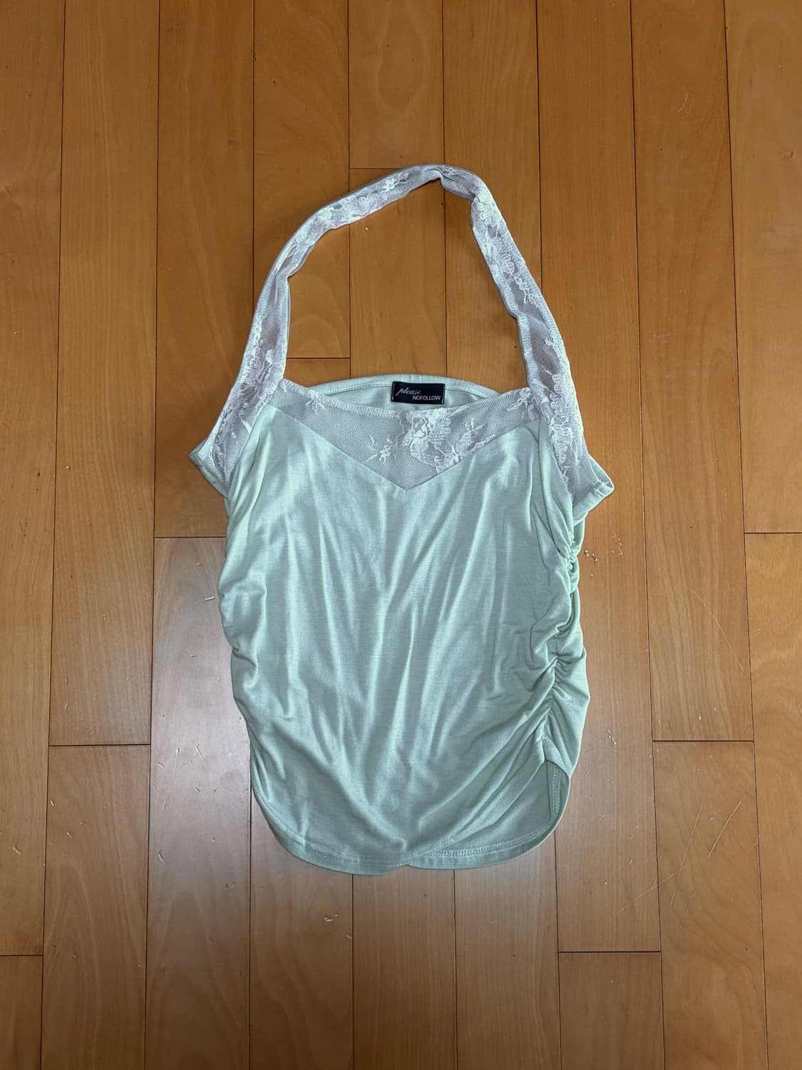 플리즈노팔로우 Teresa Sleeveless Top (Mint) 상품이미지4