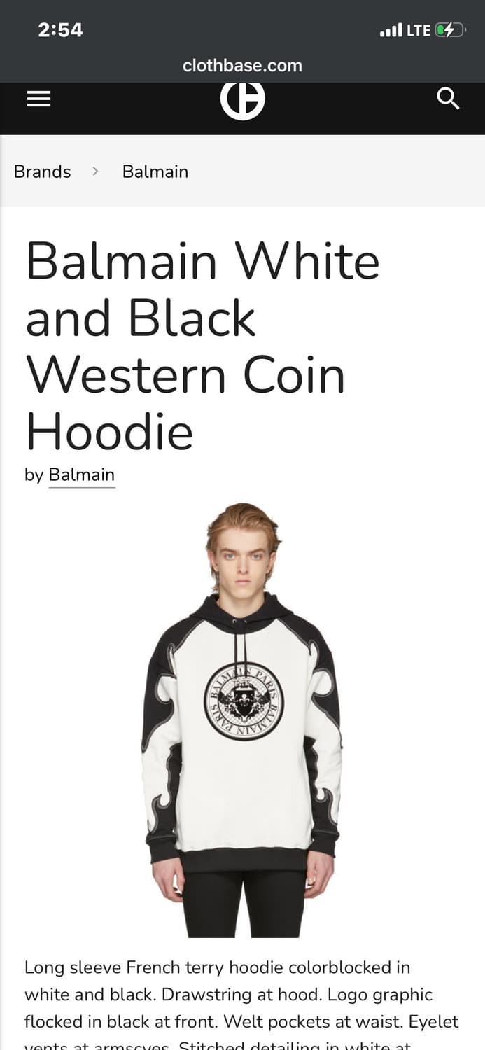 발망 코인 엠블럼 후드티 상품이미지8