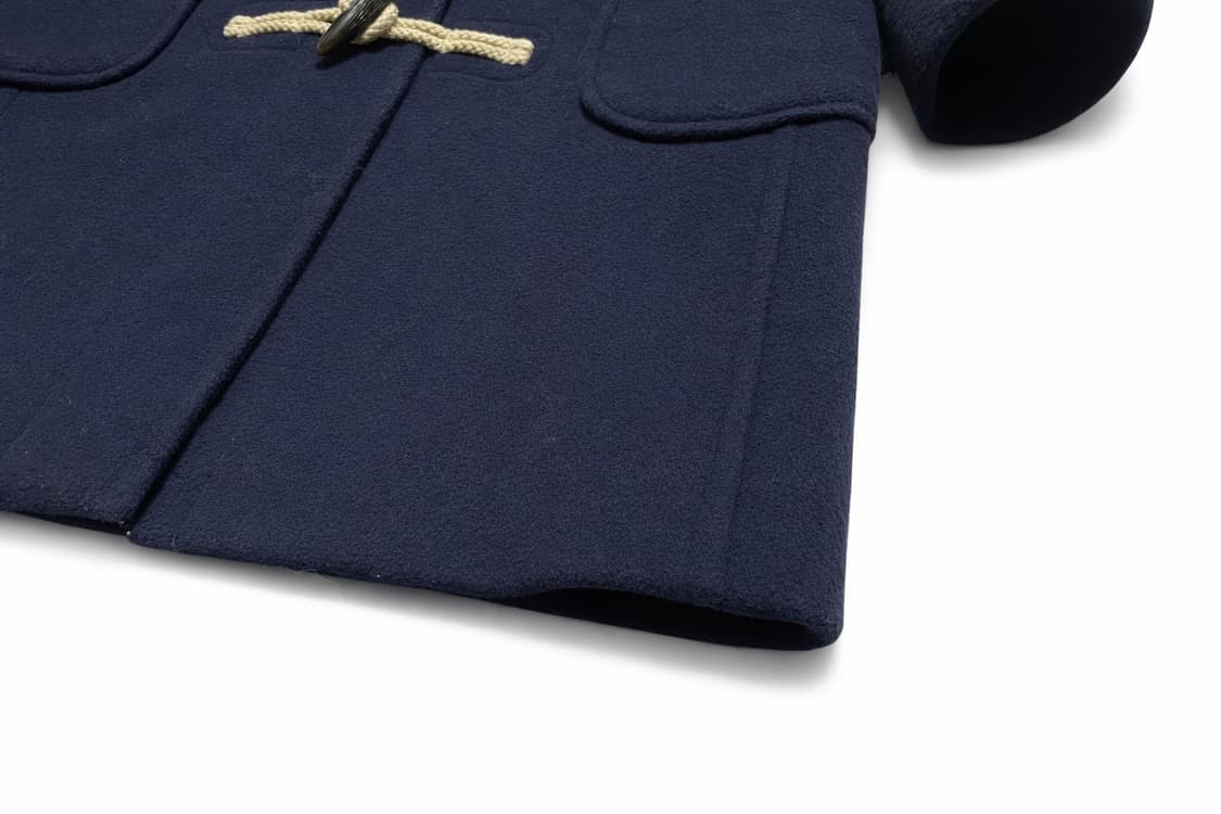 UNIQLO 유니클로 울 더플코트 네이비 S 상품이미지4