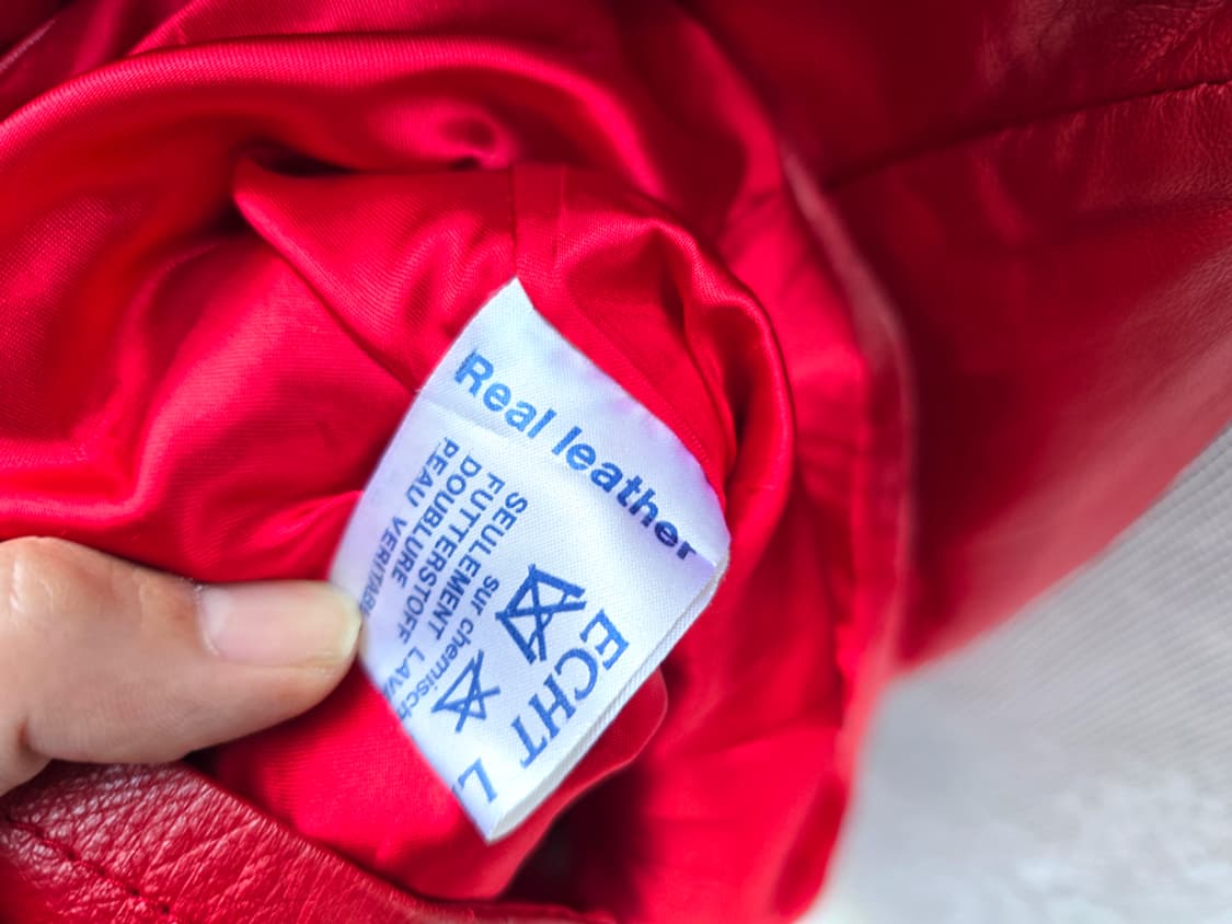 빈티지 램스레더 자켓 이태리 메이드 상품이미지6