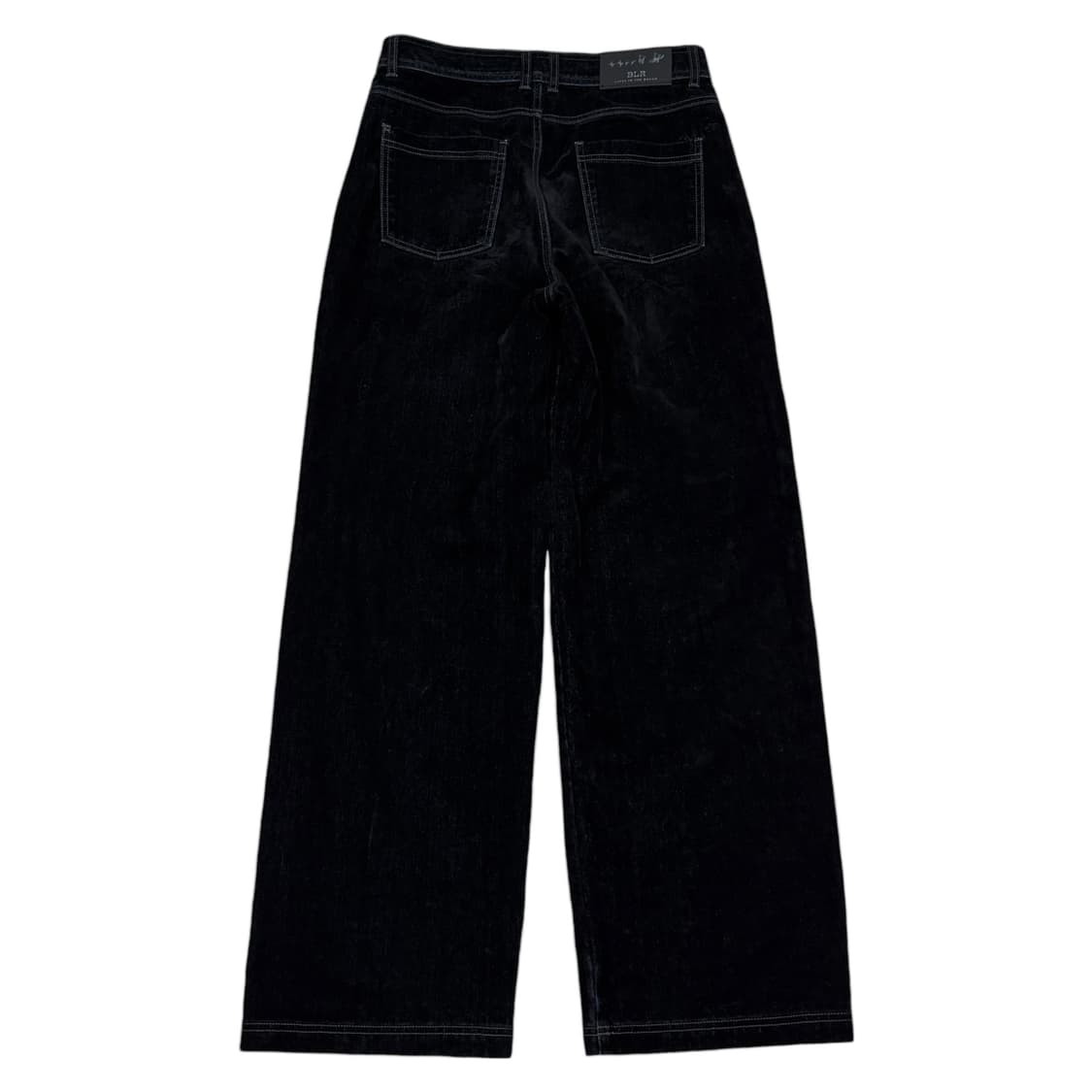 BLR 비엘알 벨벳 데님 사이드라인 팬츠 바지 M 상품이미지3