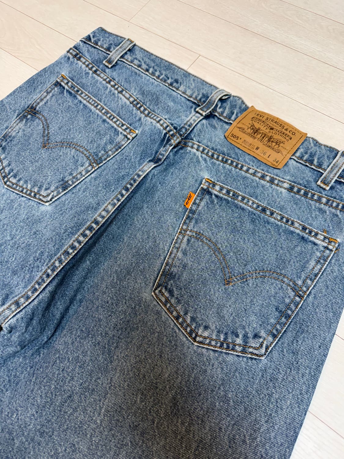 리바이스505 오렌지탭 허리 34-35 size 상품이미지6