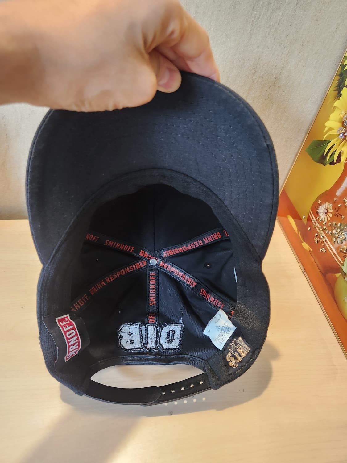 한정판! HAT’S ON × Smirnoff 콜라보 스냅백 FREE 🧢 상품이미지8