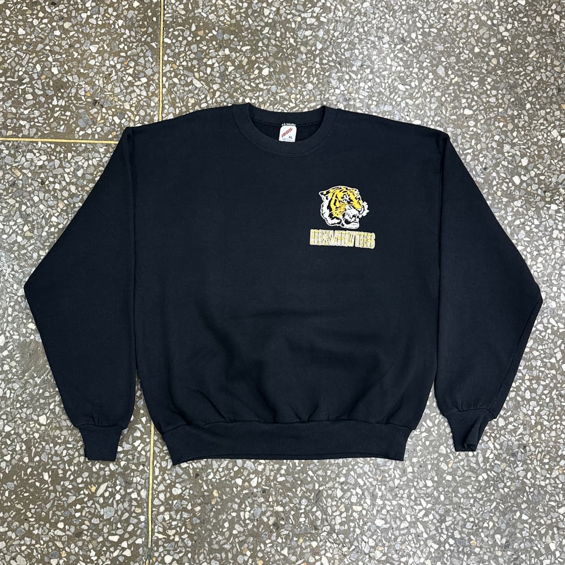 90s USA 저지스 타이거스 빈티지 스웻셔츠 XL 상품이미지2