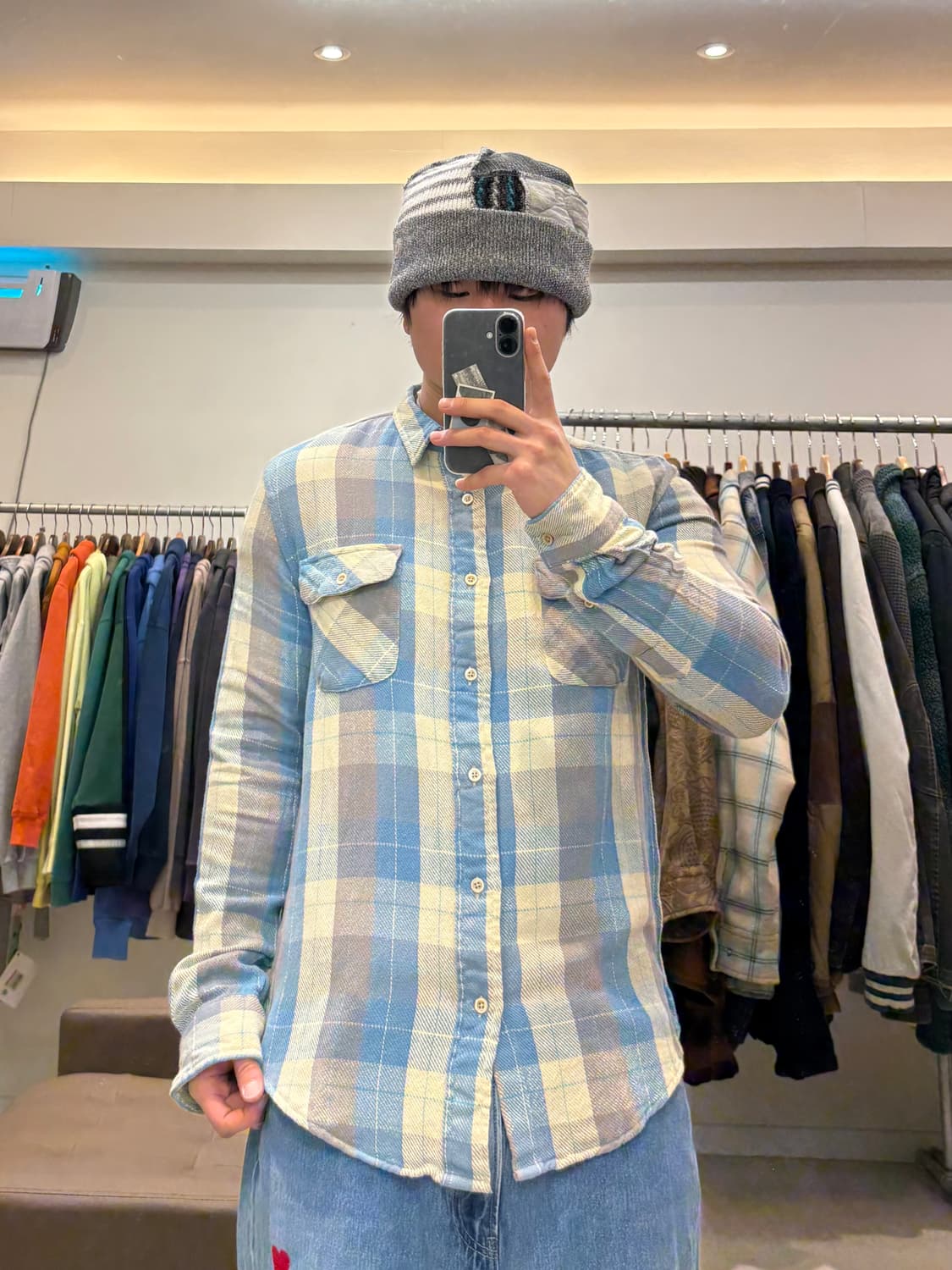 리바이스 웨스턴 체크 셔츠 상품이미지7