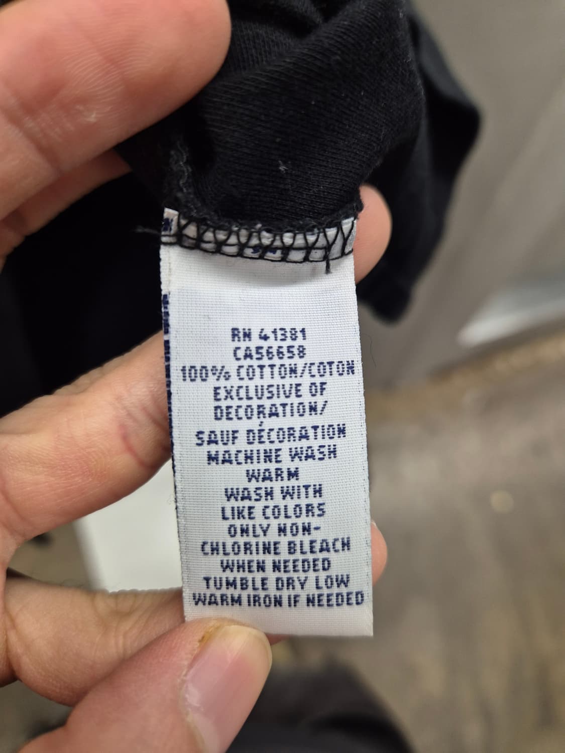 폴로 랄프로렌 네이비 반팔 흰색로고 폴로셔츠 M 상품이미지6