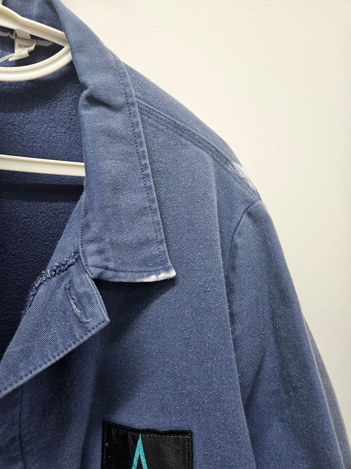 빈티지 프렌치 페인트 워크자켓 오리지널 상품이미지4