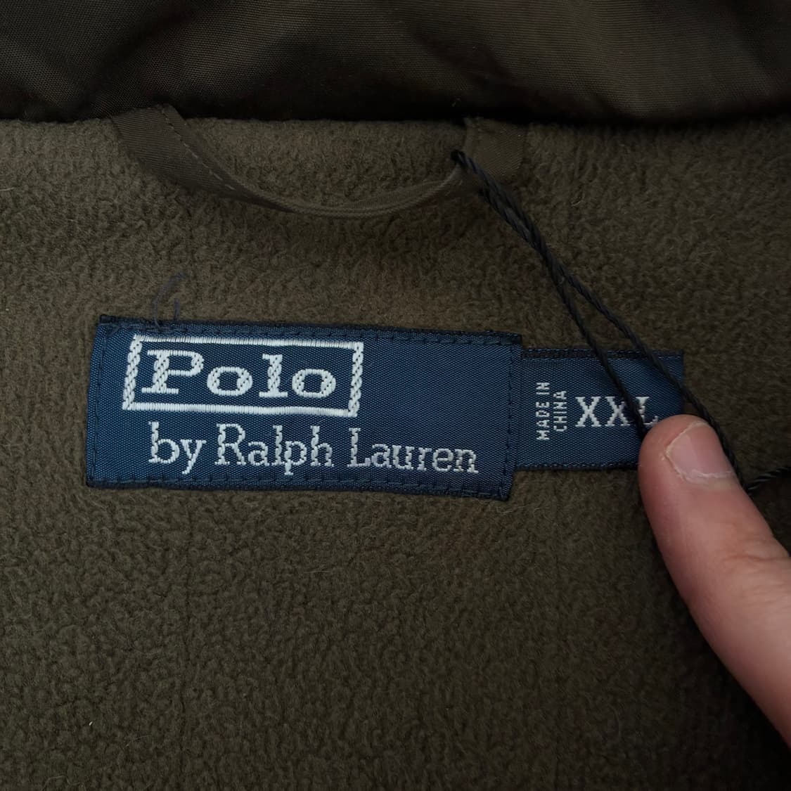 Polo  폴로 랄프로렌 자수 다크브라운 페리 점퍼 상품이미지4