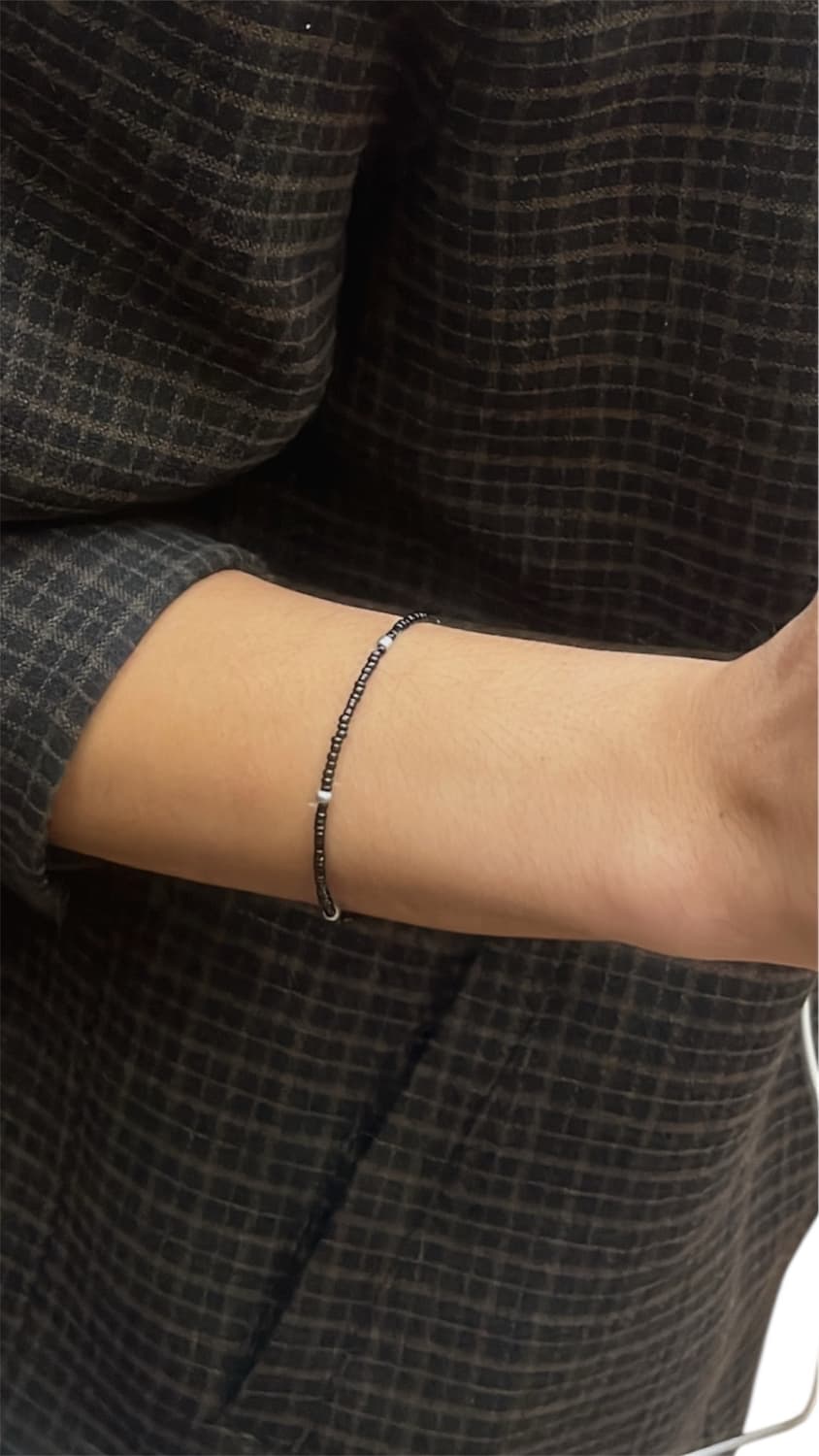 Ellavo simple black bead set 상품이미지6