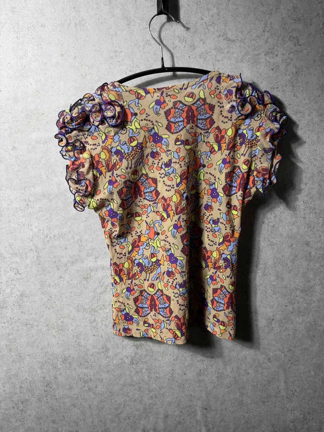 이세이미어케 페테 빈티지 프릴 반팔 티셔츠 상품이미지3