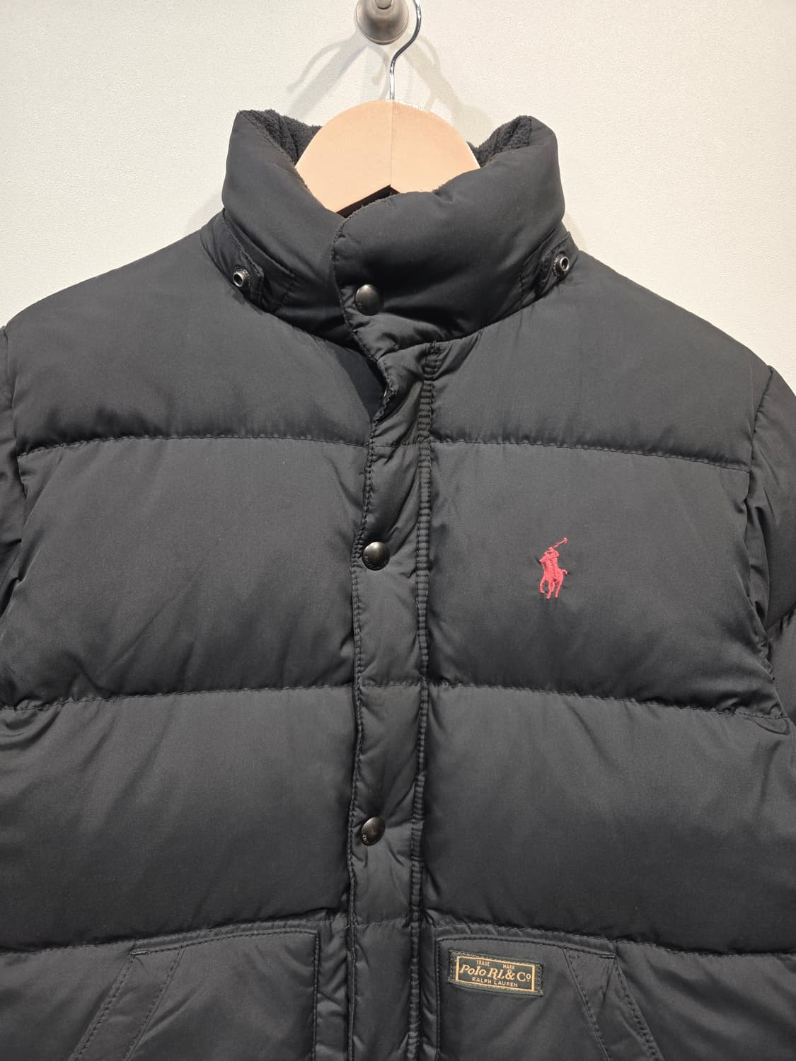 폴로 랄프로렌 블랙 다운 푸퍼 패딩 자켓 상품이미지3