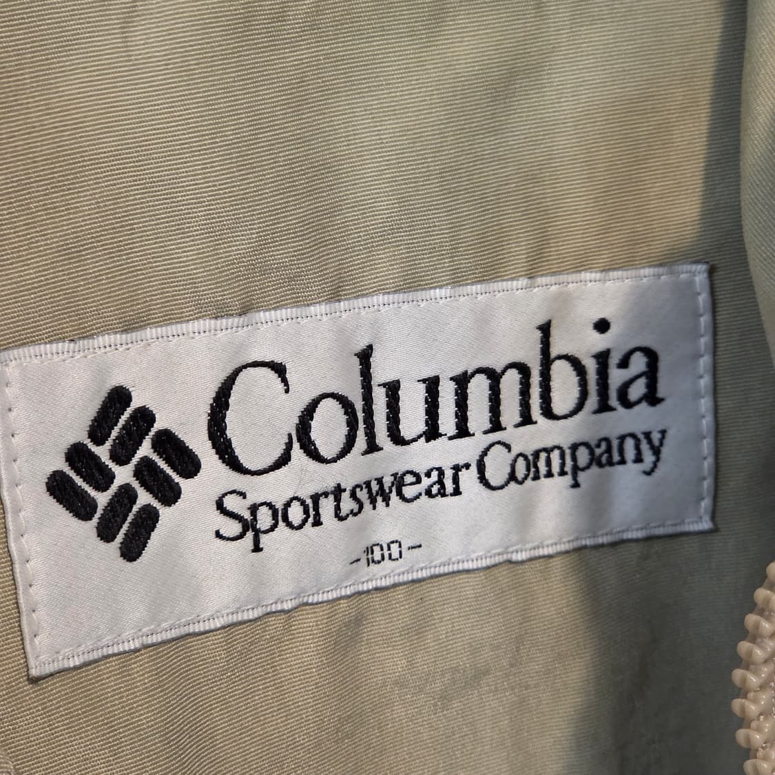 컬럼비아 올드스쿨 베이지 바람막이 상품이미지9