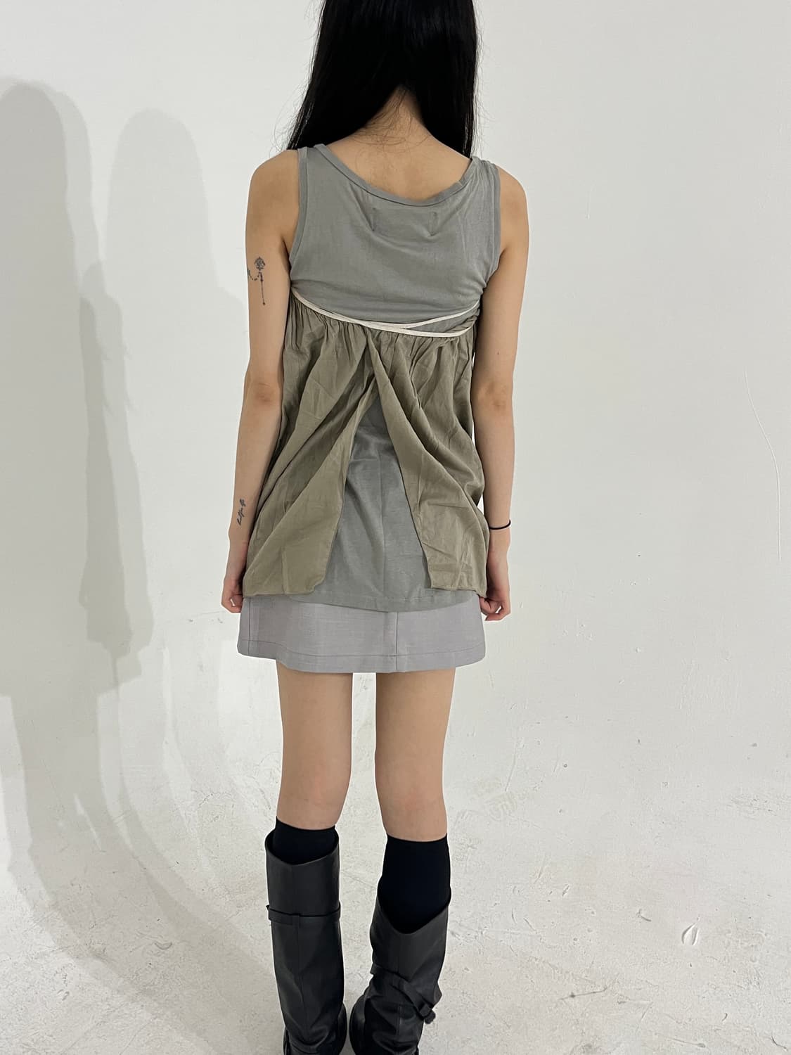 Layered sleeveless 상품이미지5
