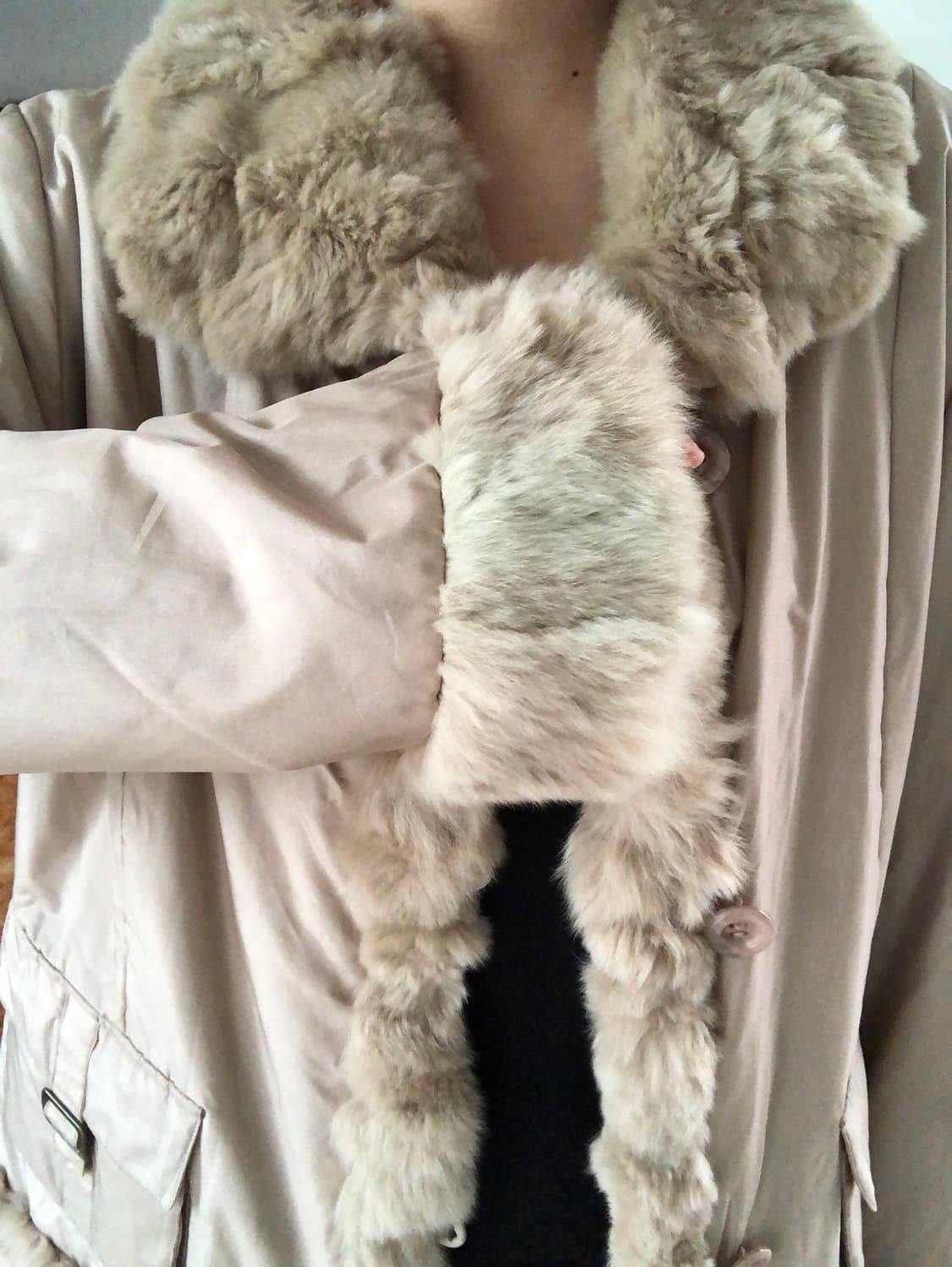 fur trimming jk 상품이미지7