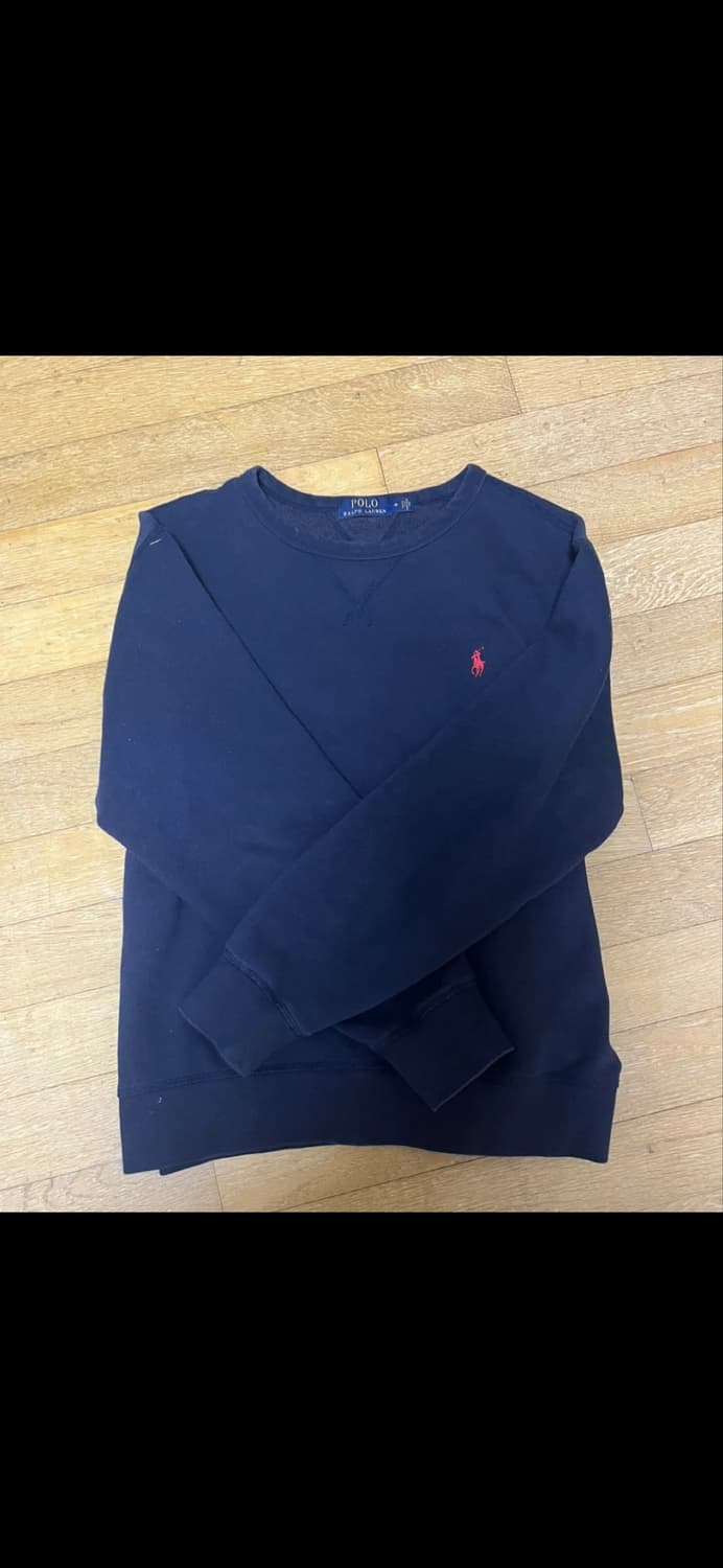 폴로 랄프로렌 네이비 맨투맨 M 상품이미지1