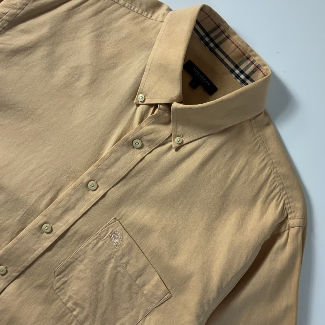 Burberrys  버버리 코튼 크레스트 노바체크 셔츠  상품이미지4