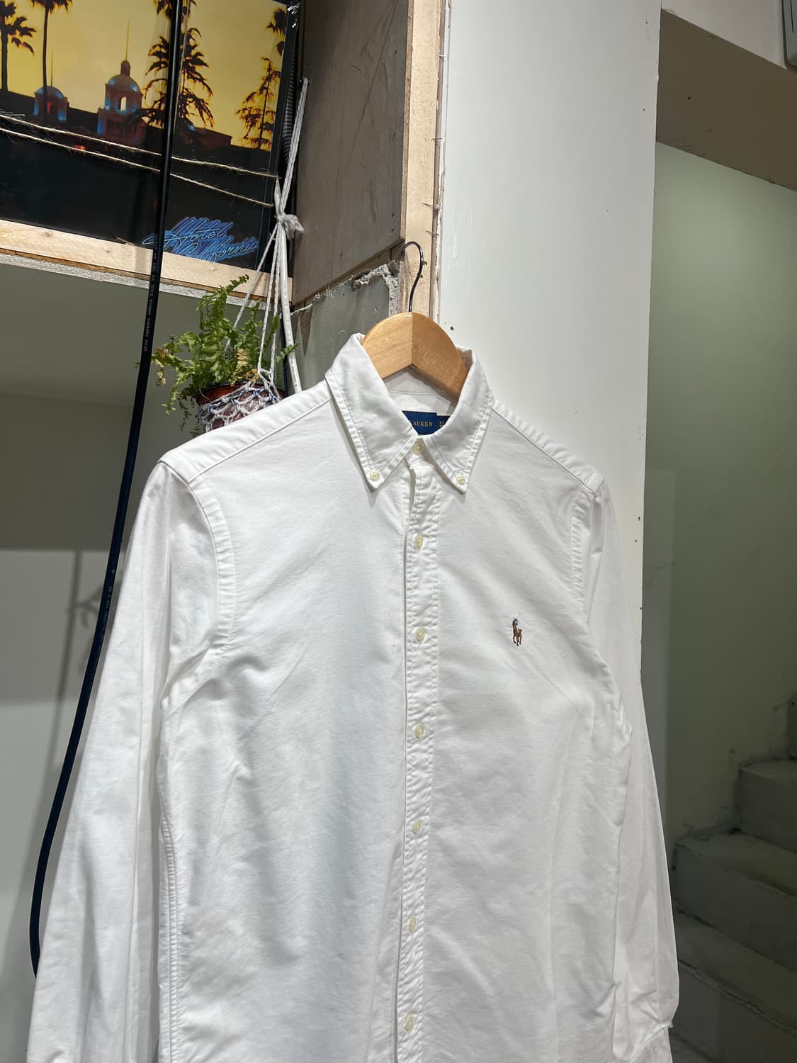 폴로 랄프로렌 신형 화이트 셔츠 상품이미지1