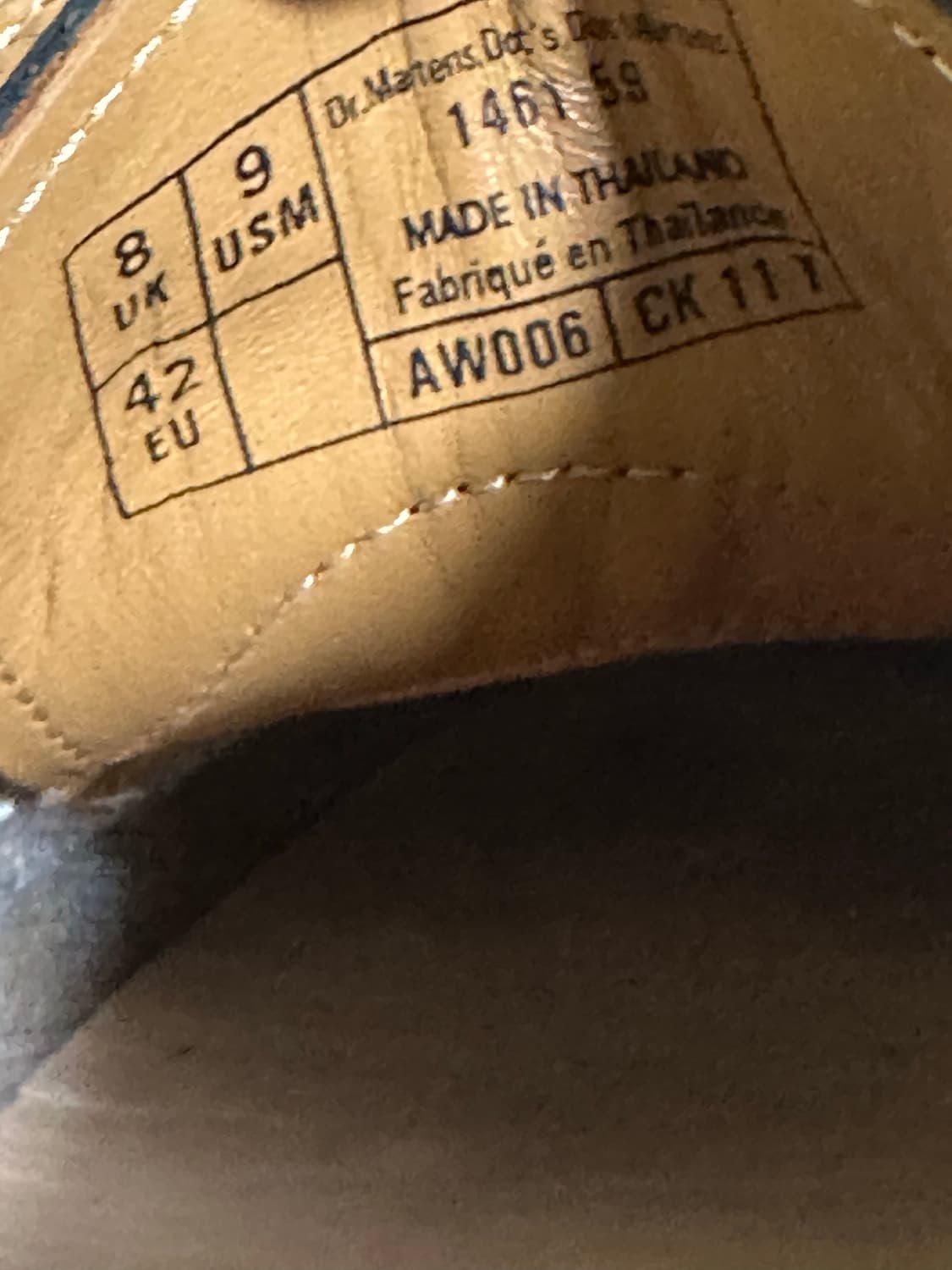 (270,uk8) 닥터마틴1461스무스 상품이미지6