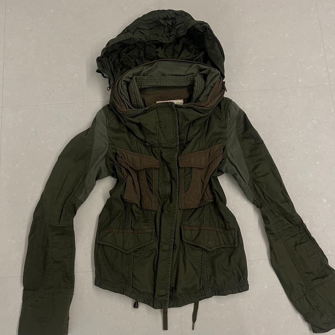 y2k 무드 하이넥 자켓 상품이미지1