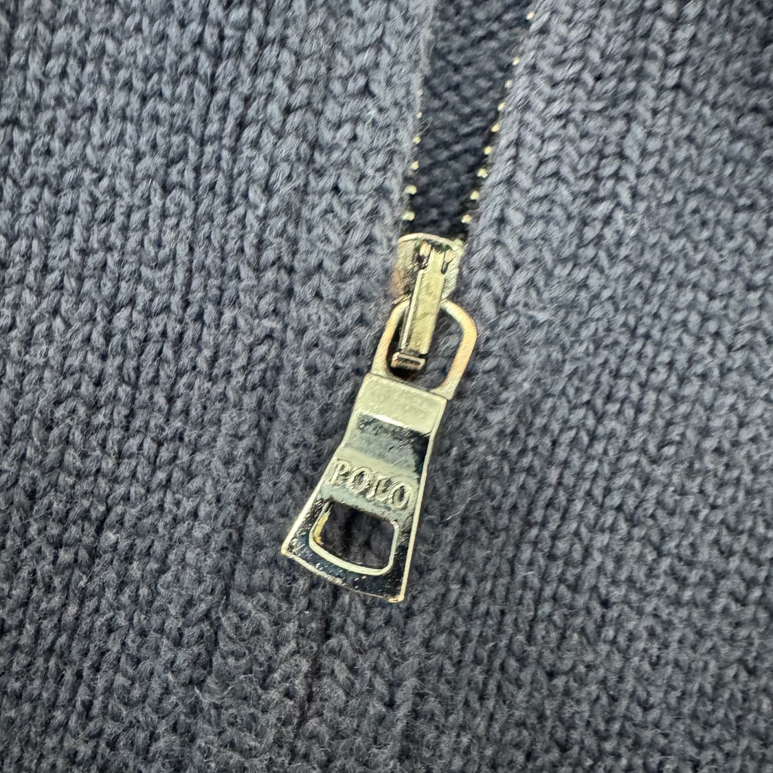 M 폴로 랄르포렌 빅포니 네이비 투웨이 니트 집업 상품이미지4
