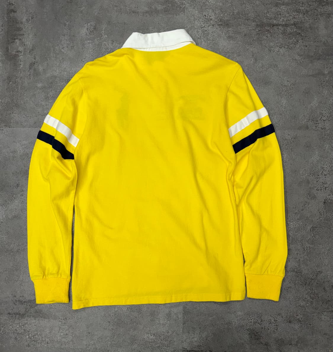 폴로 랄프로렌 빅포니 성조기 옐로우 럭비 셔츠 긴팔 상품이미지5