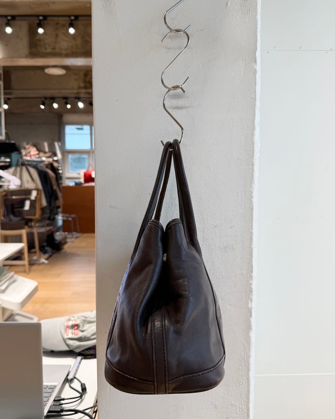 에르메스 브라운 가든파티 토트백  상품이미지5