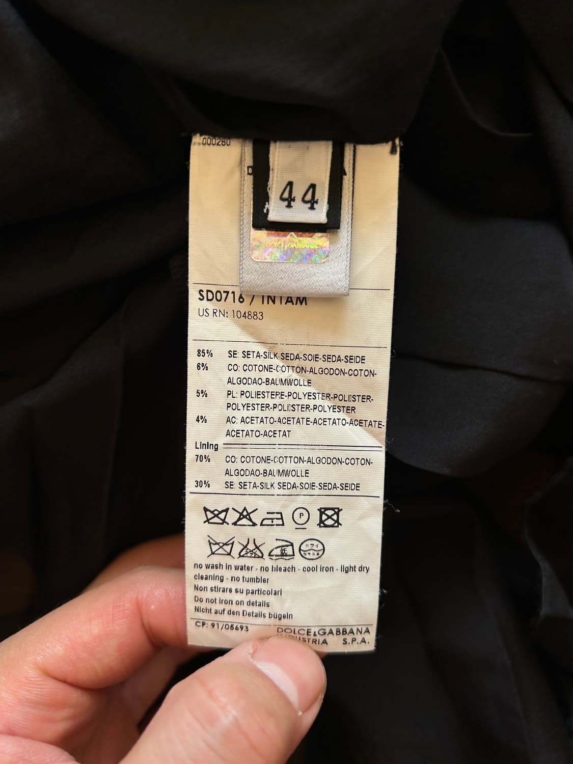 돌체앤가바나 플리츠 원피스 상품이미지8