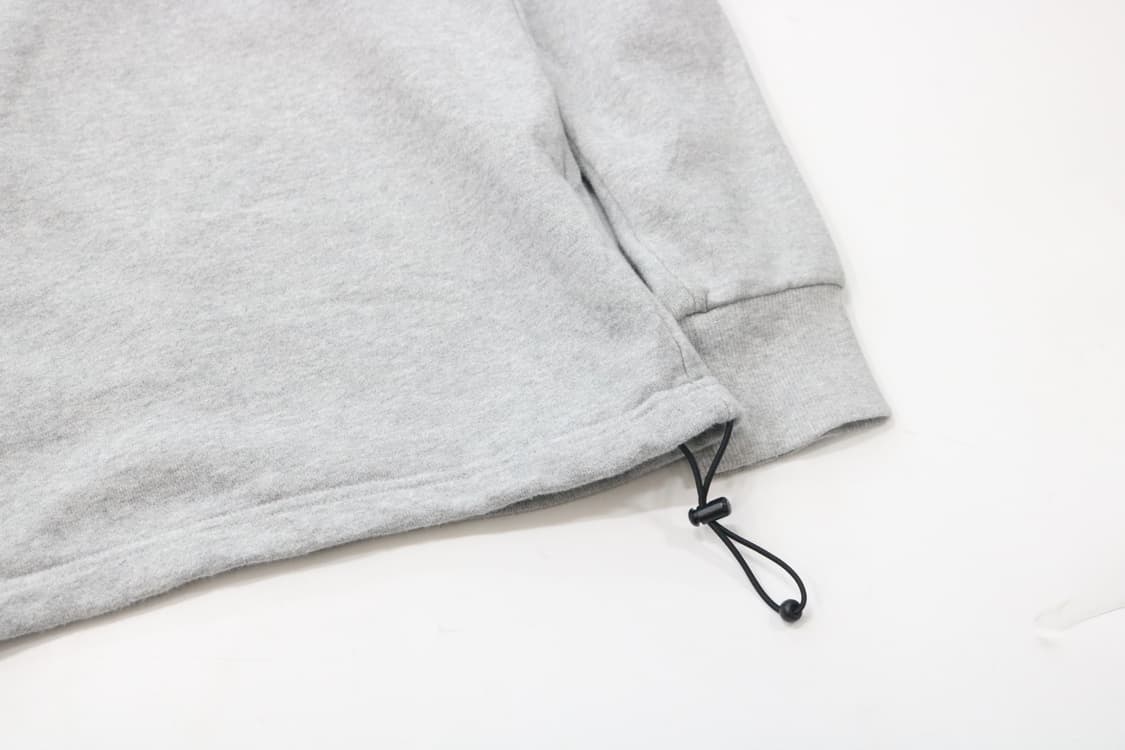 CAMP7 캠프세븐 빈티지 그레이 스트링 하이넥 스웨트셔츠 M 상품이미지6