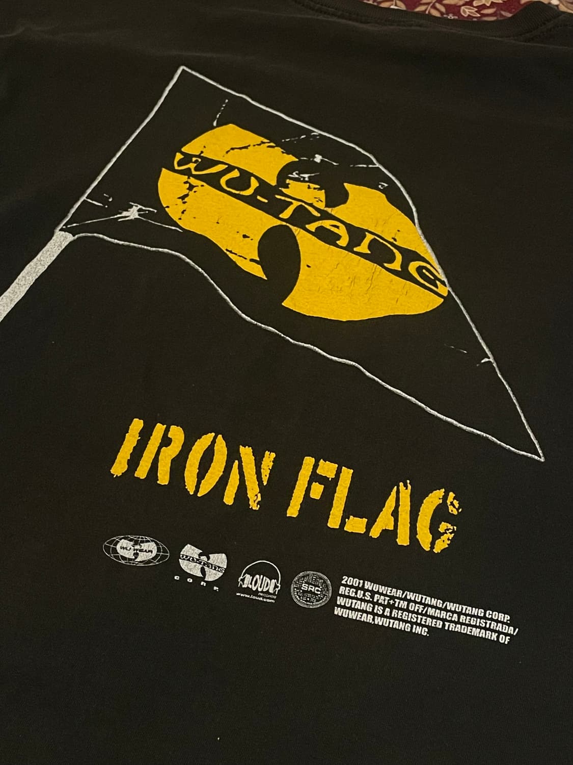 [XL] 2001 Wu Tang 우탱클랜 Iron Flag 롱슬리브 상품이미지4