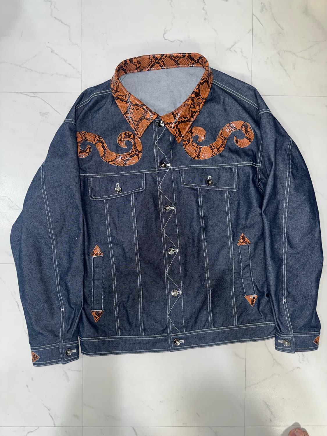 커스텀 데님 자켓 상품이미지1