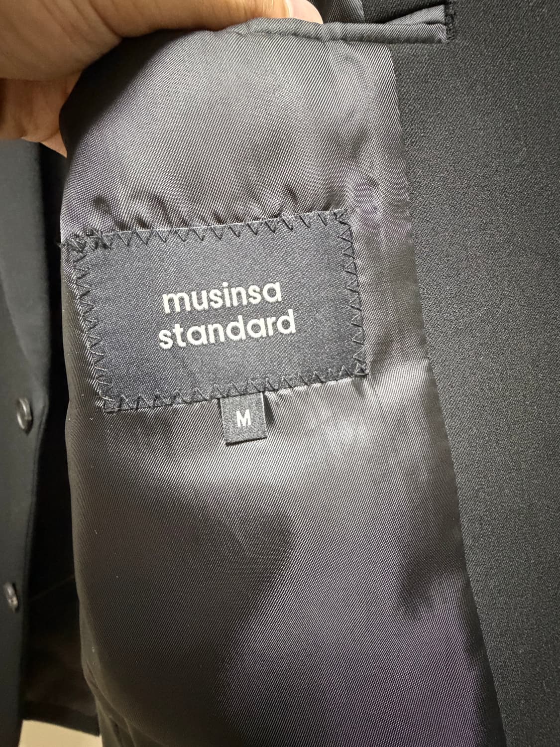 무신사 스탠드드 오버핏 블레이저 상품이미지2