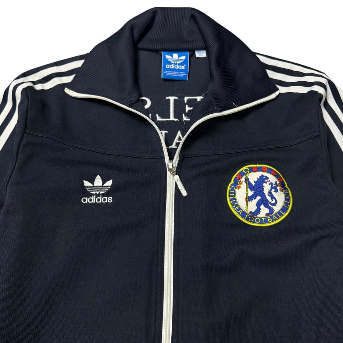 (100) 아디다스 첼시 빅로고 트랙탑 져지 네이비 상품이미지2