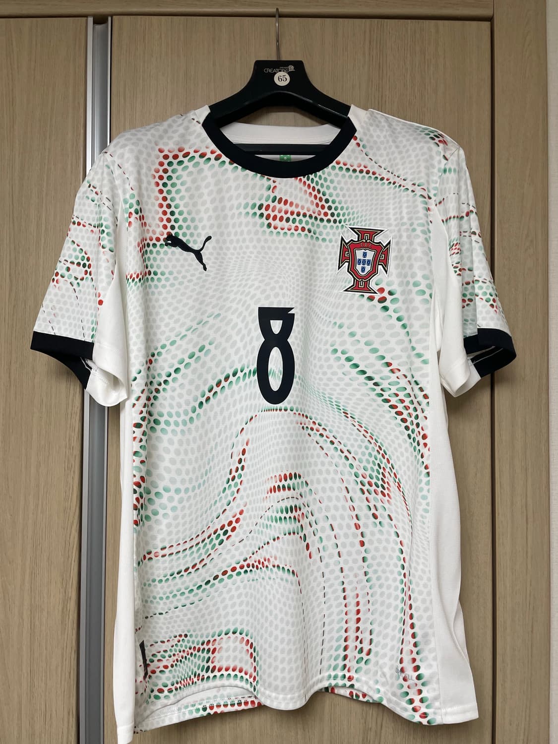 포르투갈 25/26 어웨이 유니폼_브루노 페르난데스 8번 마킹 상품이미지1