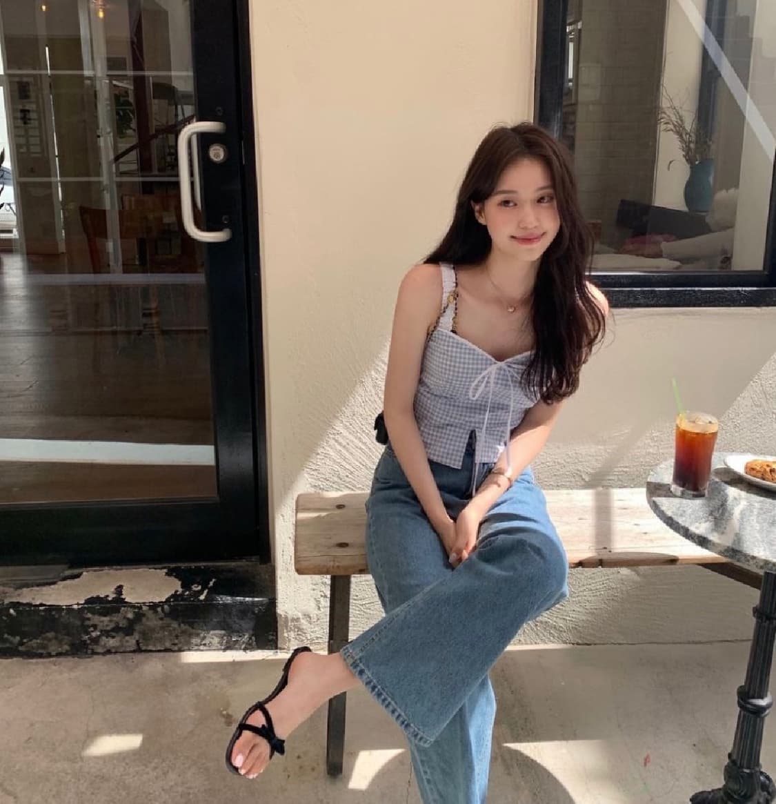 [새상품정가양도] 르플레인 아일렛 프랭키 블라우스 S 상품이미지1