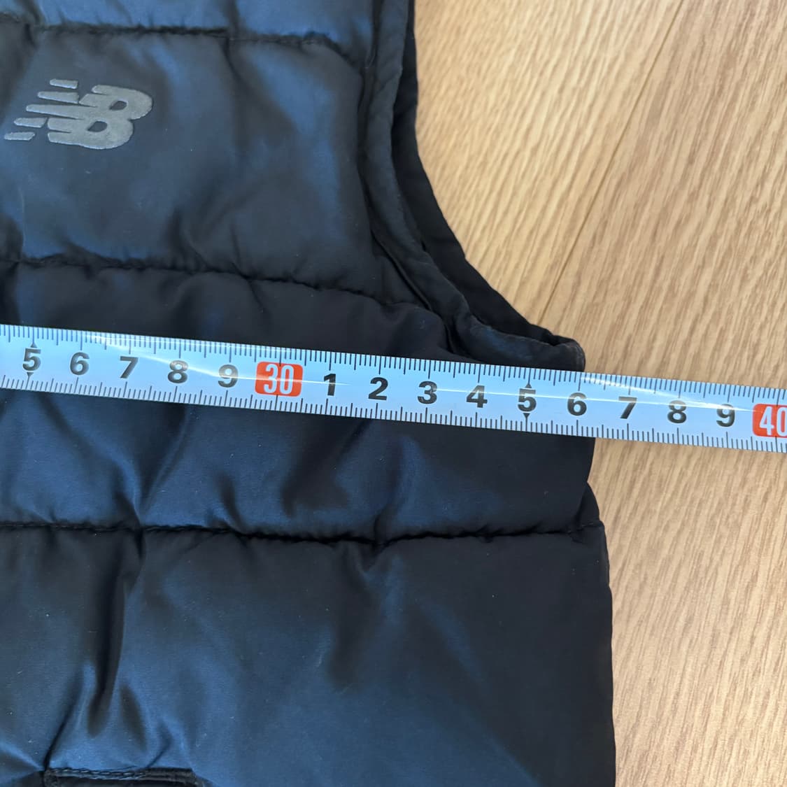 뉴발란스 키즈 패딩 조끼 120 블랙 상품이미지9