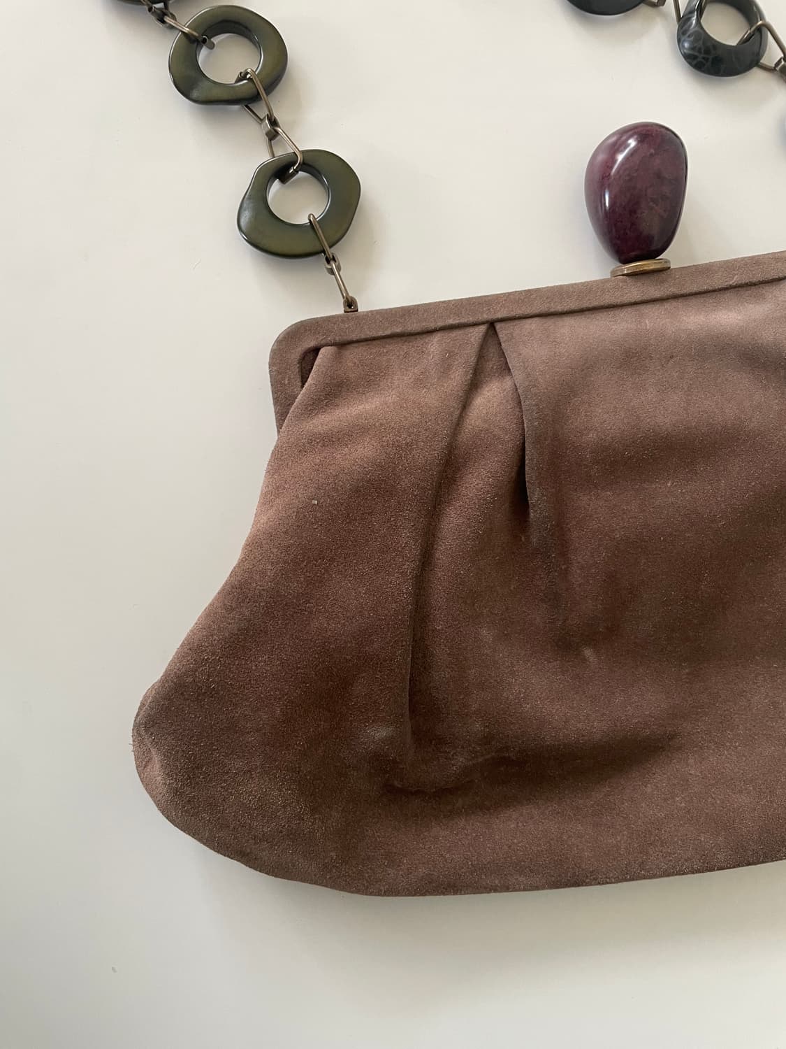 Marni 00s Suede Clutch Bag 상품이미지2